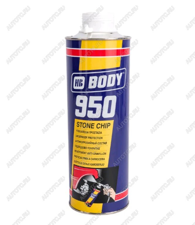 1 139 р. Антигравий белый 1л 950 BODY BODY 9500100001  с доставкой в г. Майкоп