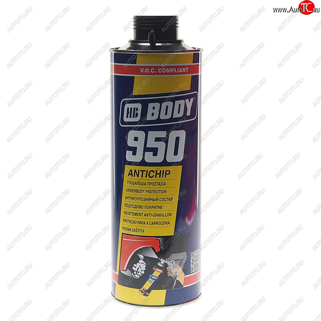 1 139 р. Антигравий черный 1л 950 BODY BODY 9500200001  с доставкой в г. Майкоп
