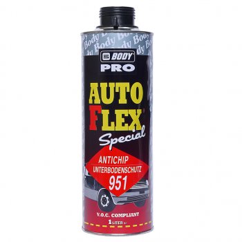 1 359 р. Антигравий черный 1л Autoflex U951 PRO BODY BODY 9510200001  с доставкой в г. Майкоп. Увеличить фотографию 1