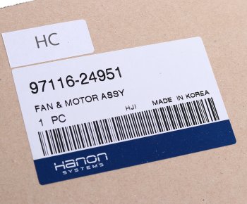 4 299 р. Мотор отопителя HYUNDAI Accent (99-),Elantra (00-) HCC (HANON) HCC 97116-24951  с доставкой в г. Майкоп. Увеличить фотографию 3