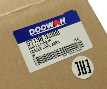 4 199 р. Радиатор отопителя HYUNDAI i40 (11-) DOOWON DOOWON 97138-3z000  с доставкой в г. Майкоп. Увеличить фотографию 3