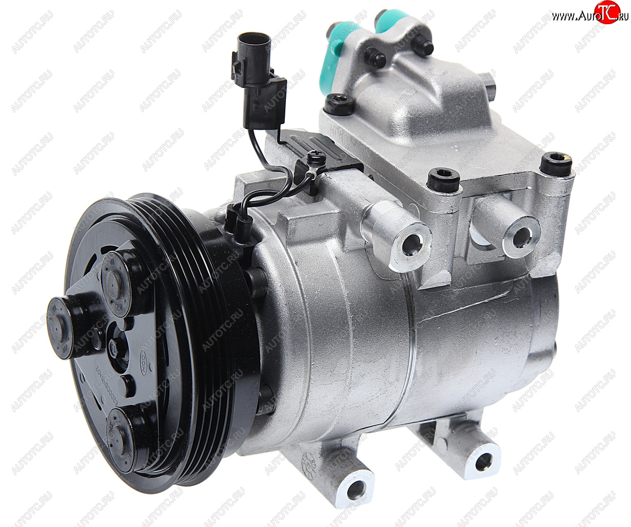 28 749 р. Компрессор HYUNDAI Tucson (04-) (2.0) KIA Sportage (04-) (2.0) кондиционера HCC (HANON) HCC 97701-2e000  с доставкой в г. Майкоп