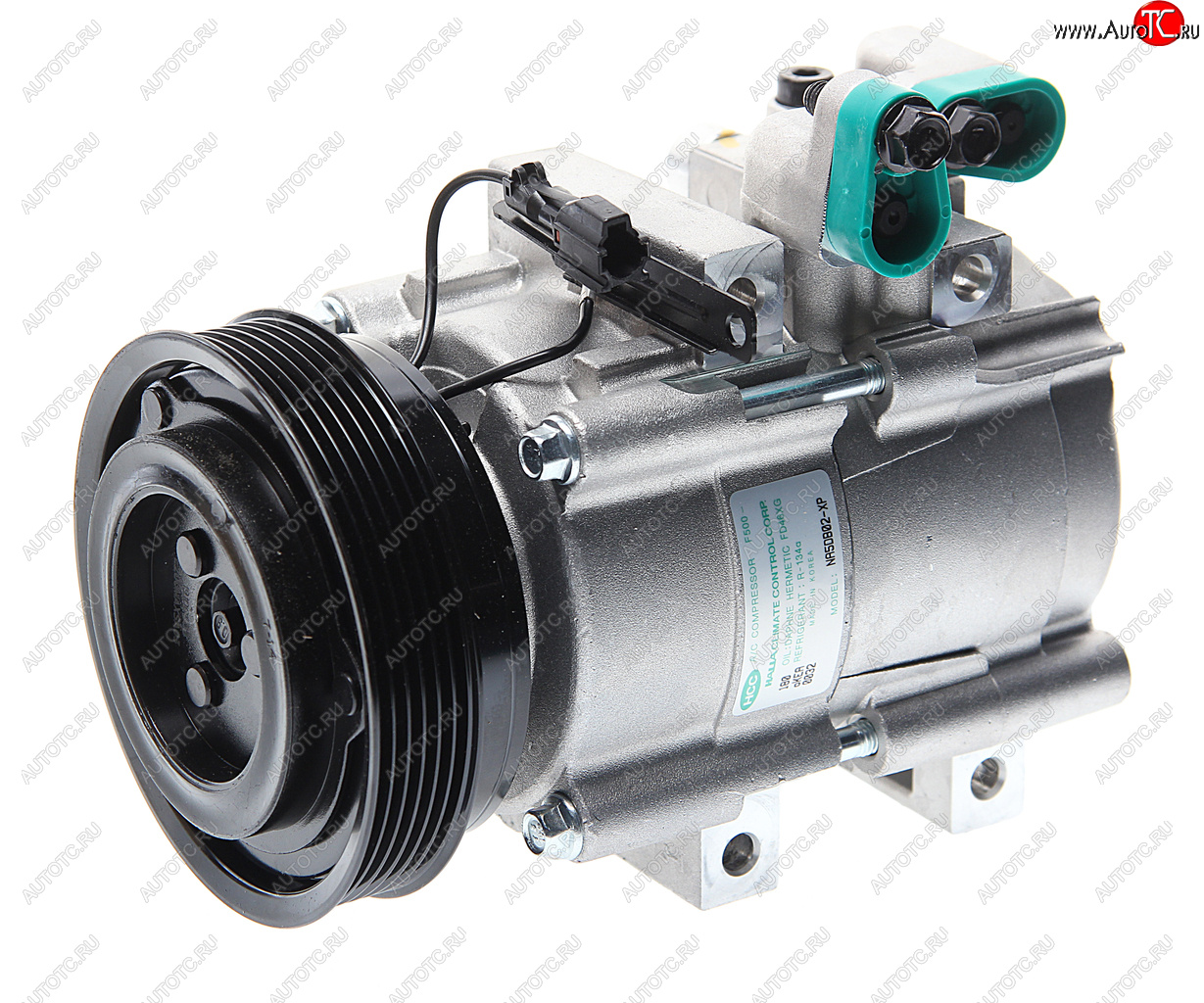 20 349 р. Компрессор HYUNDAI Tucson (04-) (2.7) KIA Sportage (04-) (2.7) кондиционера HCC (HANON) HCC 97701-2e100  с доставкой в г. Майкоп