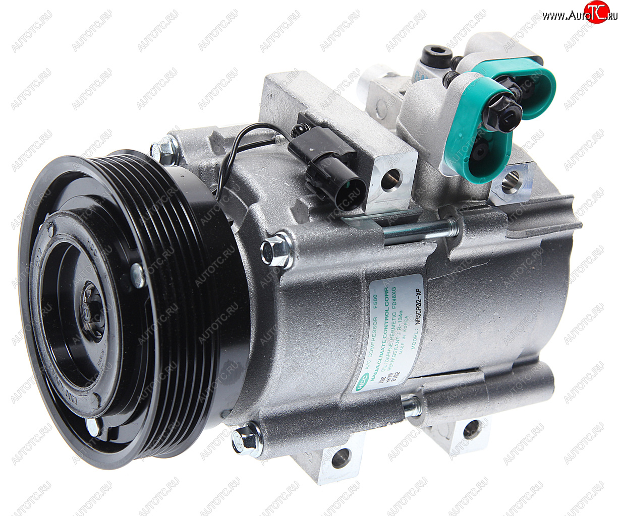 20 999 р. Компрессор HYUNDAI Tucson (04-) (2.0) KIA Sportage (04-) (2.0) кондиционера HCC (HANON) HCC 97701-2e200  с доставкой в г. Майкоп