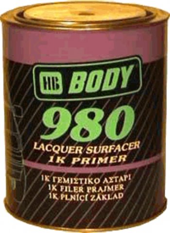 1 599 р. Грунт серый 1л P980 PRO BODY BODY 9800700001  с доставкой в г. Майкоп. Увеличить фотографию 1