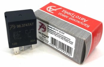 142 р. Реле электромагнитное 12V 5-ти контактное 2010А переключающее АВТОТРЕЙД АВТОТРЕЙД 98.3747ат  с доставкой в г. Майкоп. Увеличить фотографию 3
