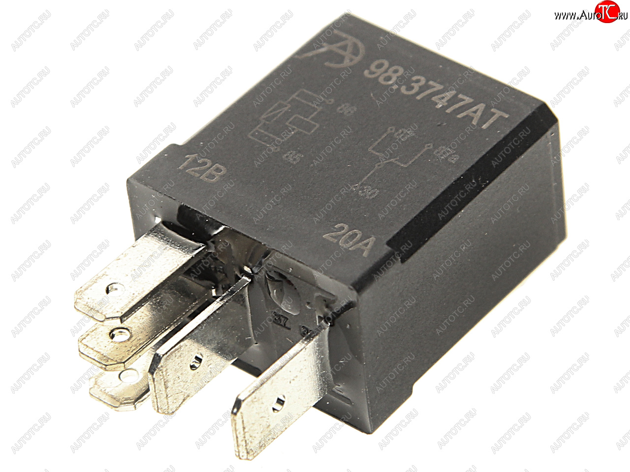 142 р. Реле электромагнитное 12V 5-ти контактное 2010А переключающее АВТОТРЕЙД АВТОТРЕЙД 98.3747ат  с доставкой в г. Майкоп