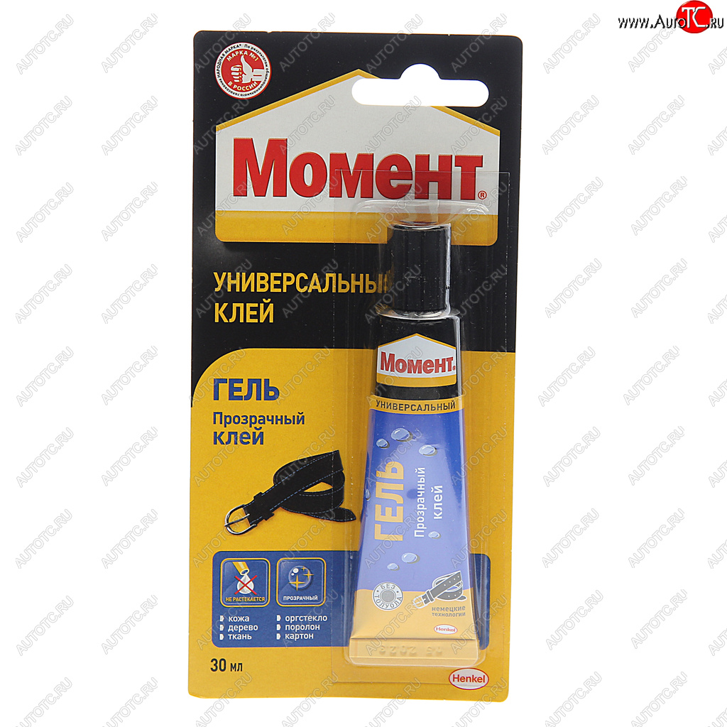 163 р. Клей универсальный водостойкий гель 30мл МОМЕНТ МОМЕНТ 997777  с доставкой в г. Майкоп