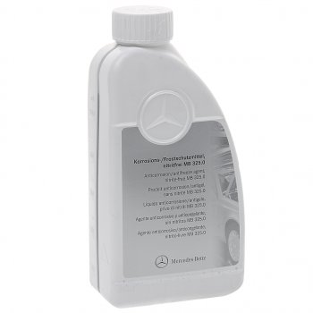 2 299 р. Антифриз синий концентрат 1л MERCEDES (спецификация 325.0) OE MERCEDES a000989082520  с доставкой в г. Майкоп. Увеличить фотографию 1