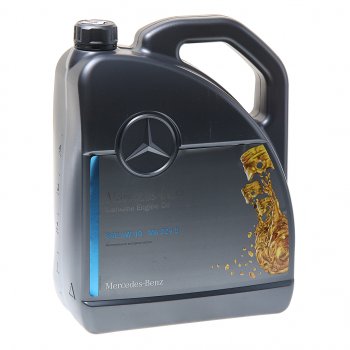 11 249 р. Масло моторное MERCEDES 5W40 синт.5л (спецификация 229.5) OE MERCEDES a000989210713faer  с доставкой в г. Майкоп. Увеличить фотографию 1