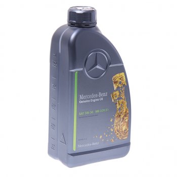 1 599 р. Масло моторное MERCEDES 5W30 синт.1л (спецификация 229.51) OE MERCEDES a000989220711fbdr  с доставкой в г. Майкоп. Увеличить фотографию 1