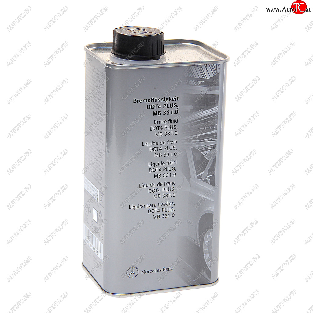 2 699 р. Жидкость тормозная DOT-4 1л Plus MERCEDES A0009895605118611 OE MERCEDES a000989560511  с доставкой в г. Майкоп