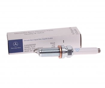 4 069 р. Свеча зажигания MERCEDES A (W176),B (W246,W242) OE MERCEDES a0041597903  с доставкой в г. Майкоп. Увеличить фотографию 1