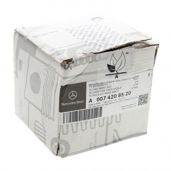 10 549 р. Колодки тормозные MERCEDES C (W204) задние (4шт.) OE MERCEDES a0074208520  с доставкой в г. Майкоп. Увеличить фотографию 3