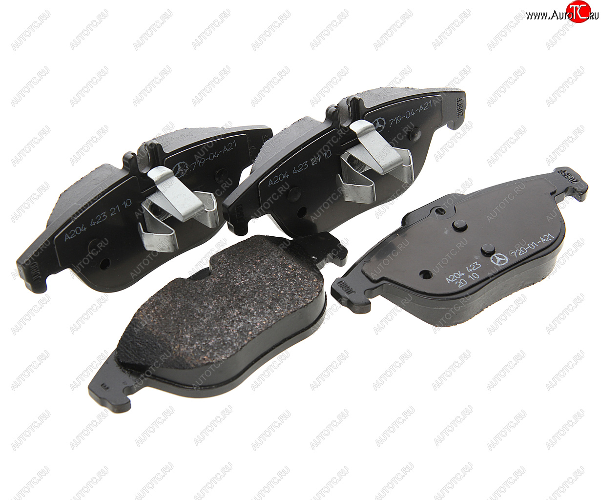 10 549 р. Колодки тормозные MERCEDES C (W204) задние (4шт.) OE MERCEDES a0074208520  с доставкой в г. Майкоп