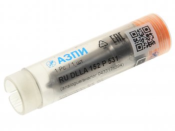 1 799 р. Распылитель MAN D2876 LF02,D 2865 LUH07,D 2876 LOH01 форсунки (аналог BOSCH 0433171394) АЗПИ АЗПИ а-02-102-00-00-00  с доставкой в г. Майкоп. Увеличить фотографию 1