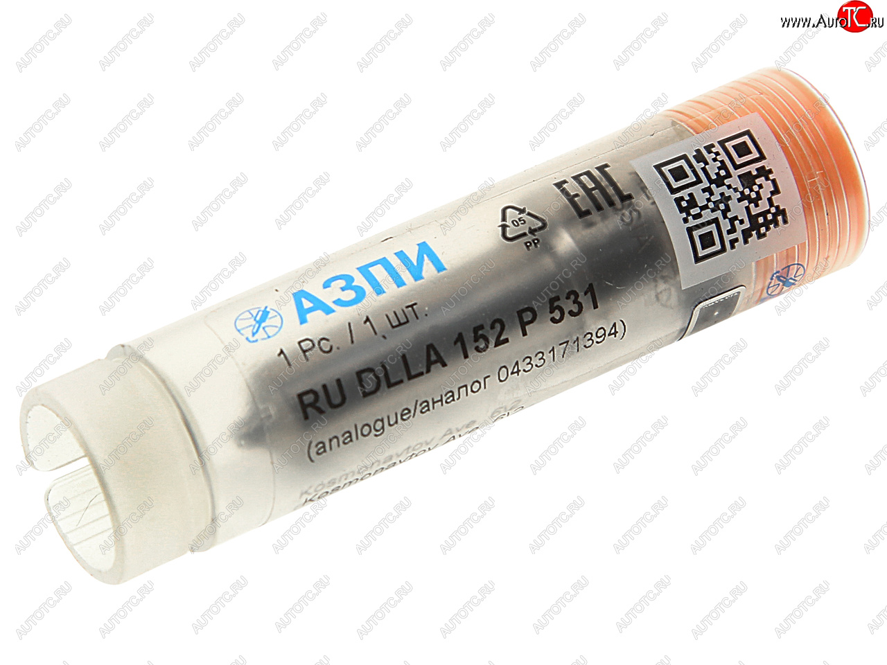 1 799 р. Распылитель MAN D2876 LF02,D 2865 LUH07,D 2876 LOH01 форсунки (аналог BOSCH 0433171394) АЗПИ АЗПИ а-02-102-00-00-00  с доставкой в г. Майкоп
