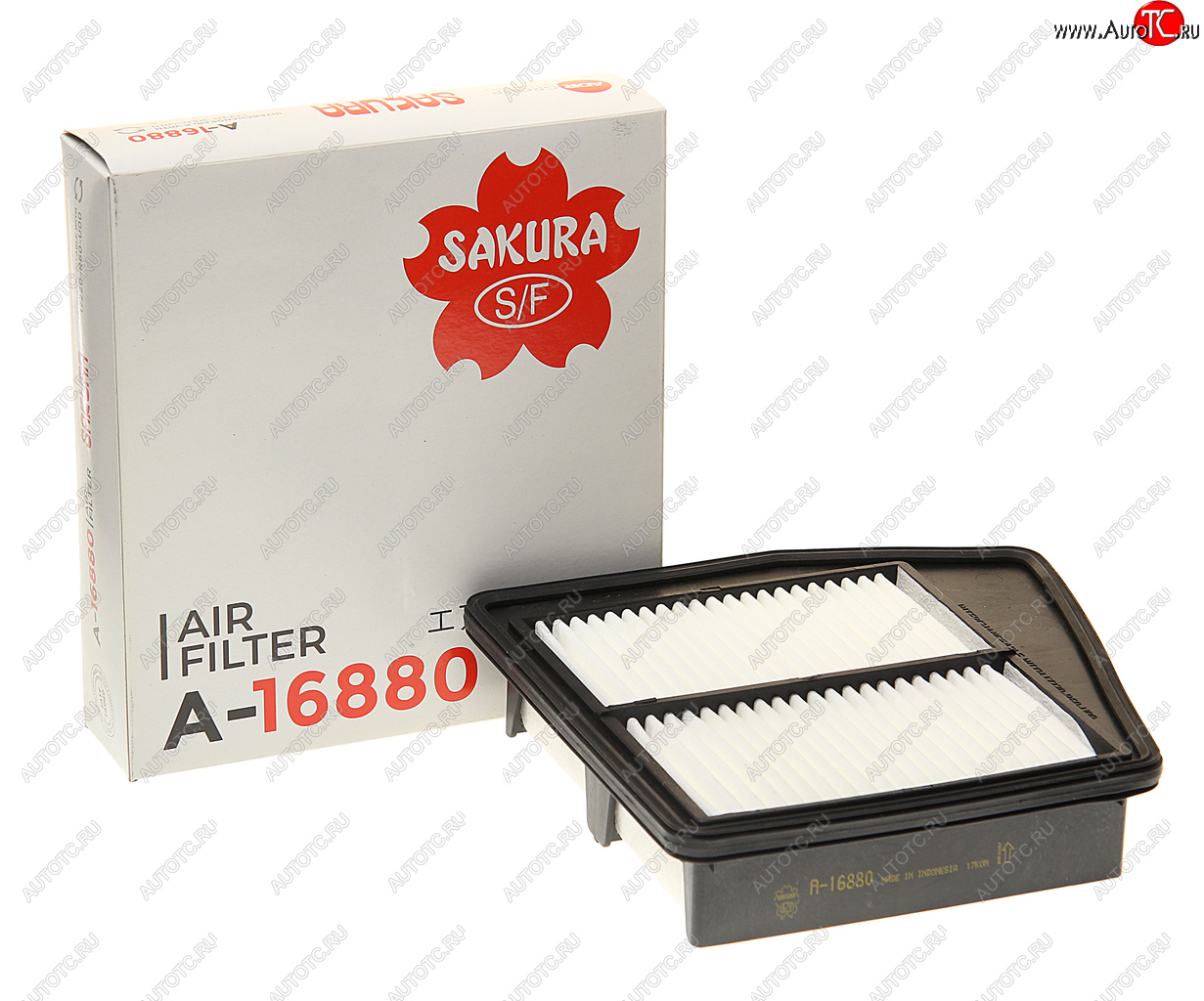 1 019 р. Фильтр воздушный HONDA Accord (08-) (2.0) SAKURA SAKURA a16880  с доставкой в г. Майкоп