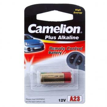 98 р. Батарейка A23 3LR50 12V (пульт сигнализации) блистер 1шт. Alkaline CAMELION CAMELION a23-bp1  с доставкой в г. Майкоп. Увеличить фотографию 1