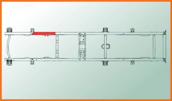 3 399 р. Усилитель ГАЗ-3302 №2 рамы под кабину правый L=1200мм толщина 4мм АЗГ АЗГ а-275-3302.02  с доставкой в г. Майкоп. Увеличить фотографию 6