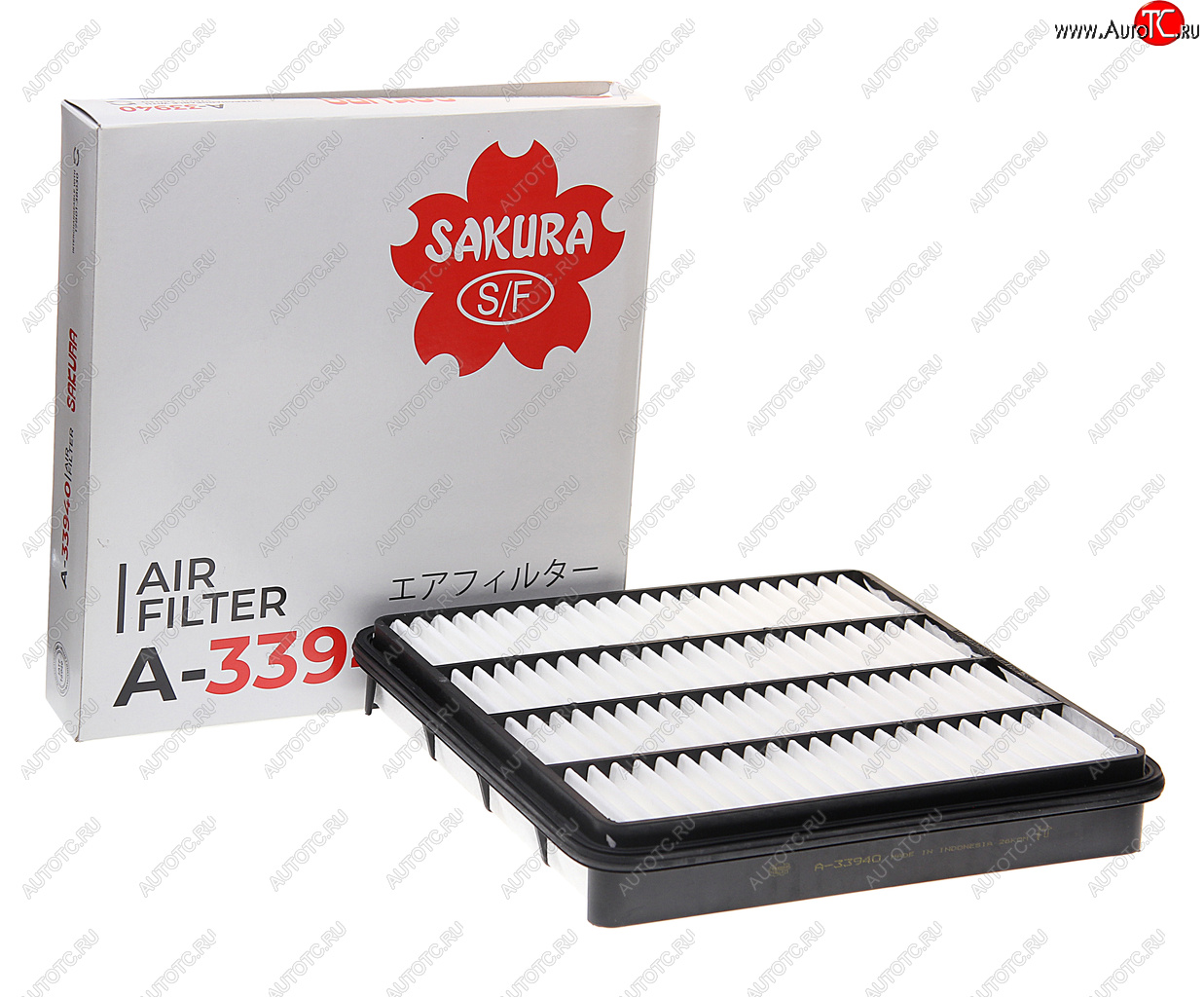 1 389 р. Фильтр воздушный TOYOTA Land Cruiser 200 (07-) SAKURA SAKURA a33940  с доставкой в г. Майкоп