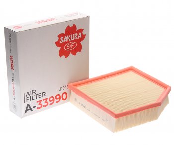 1 789 р. Фильтр воздушный TOYOTA Rav 4 (13-) (2.2 D4-D) LEXUS IS (13-),GS250 (12-) SAKURA SAKURA a33990  с доставкой в г. Майкоп. Увеличить фотографию 1