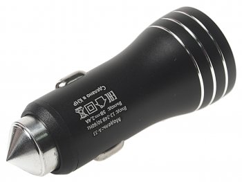 449 р. Устройство зарядное в прикуриватель 2USB 12V FAISON FAISON a-33 black FAISON a-33 black  с доставкой в г. Майкоп. Увеличить фотографию 2