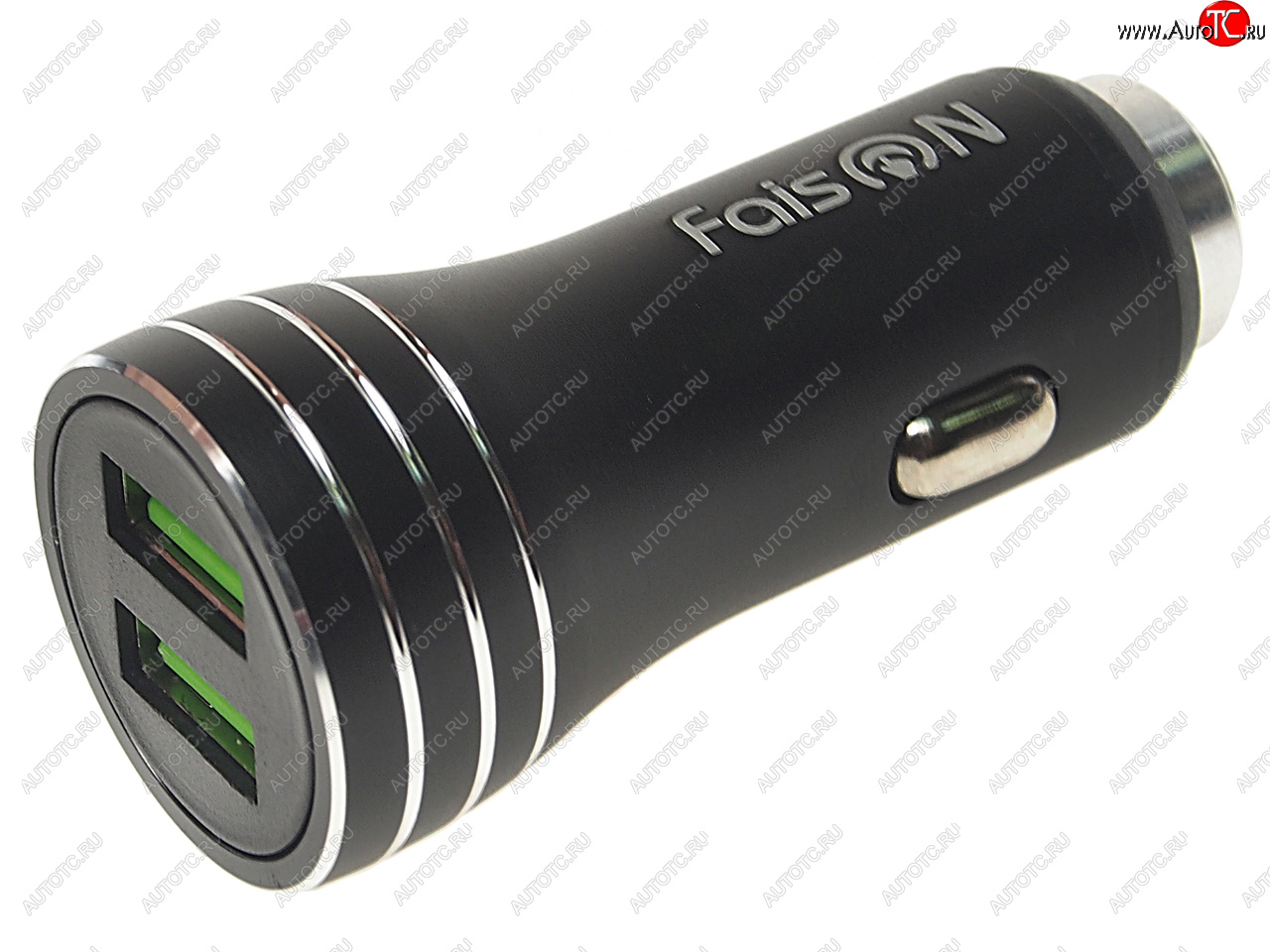 449 р. Устройство зарядное в прикуриватель 2USB 12V FAISON FAISON a-33 black FAISON a-33 black  с доставкой в г. Майкоп