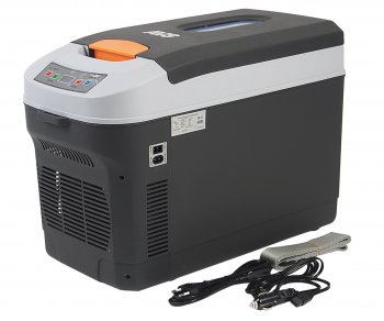 15 349 р. Автохолодильник 22л 54.5х27.6х37.0см термоэлектр. 12V24V220V 65W пластик 5.3кг AVS AVS a40103s  с доставкой в г. Майкоп. Увеличить фотографию 1