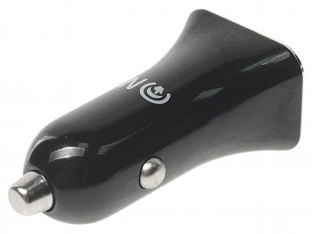 449 р. Устройство зарядное в прикуриватель 1USB + 1 Type C 12V FAISON FAISON a-42 pair black  с доставкой в г. Майкоп. Увеличить фотографию 2