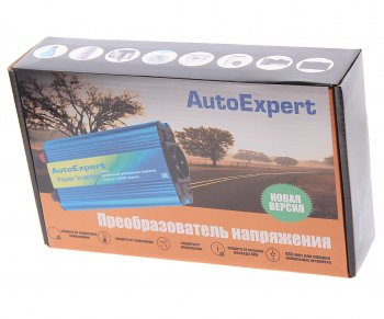 2 899 р. Преобразователь напряжения (инвертор) 12-220V 600Вт AUTOEXPERT AUTOEXPERT a600  с доставкой в г. Майкоп. Увеличить фотографию 3