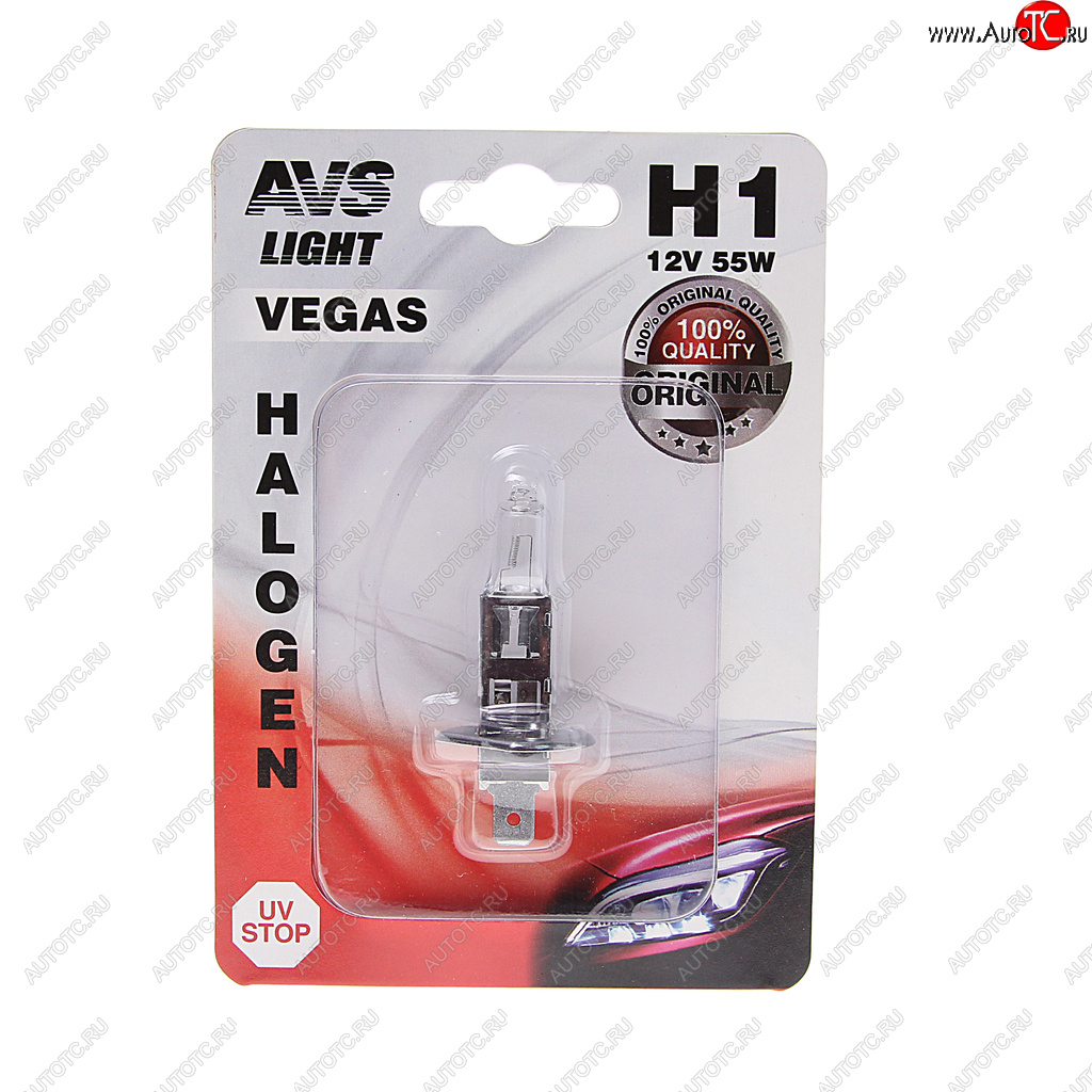 112 р. Лампа 12V H1 55W P14.5s блистер (1шт.) AVS AVS a78479s  с доставкой в г. Майкоп