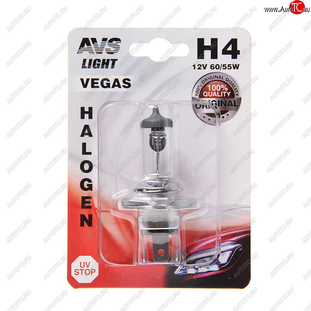 209 р. Лампа 12V H4 60/55W P43t блистер (1шт.) AVS AVS a78482s AVS a78482s  с доставкой в г. Майкоп