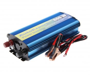 3 789 р. Преобразователь напряжения (инвертор) 12-220V 800Вт AUTOEXPERT AUTOEXPERT a800  с доставкой в г. Майкоп. Увеличить фотографию 1