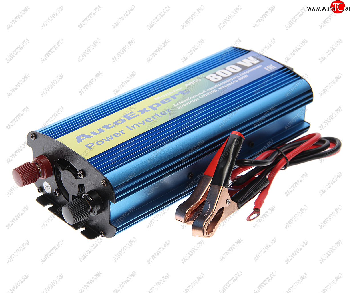 3 789 р. Преобразователь напряжения (инвертор) 12-220V 800Вт AUTOEXPERT AUTOEXPERT a800  с доставкой в г. Майкоп