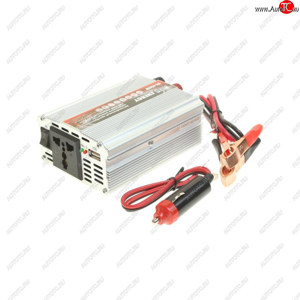 3 199 р. Преобразователь напряжения (инвертор) 12-220V 400Вт AVS AVS a80684s  с доставкой в г. Майкоп