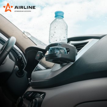 629 р. Держатель напитков универсальный черный AIRLINE AIRLINE ach-d-002  с доставкой в г. Майкоп. Увеличить фотографию 8