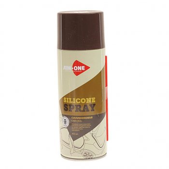 389 р. Смазка силиконовая 450мл аэрозоль Silicone Spray AIM-ONE AIM-ONE ad-200  с доставкой в г. Майкоп. Увеличить фотографию 1
