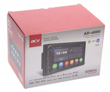 11 299 р. Магнитола автомобильная 2DIN ACV ACV ad-6800  с доставкой в г. Майкоп. Увеличить фотографию 4