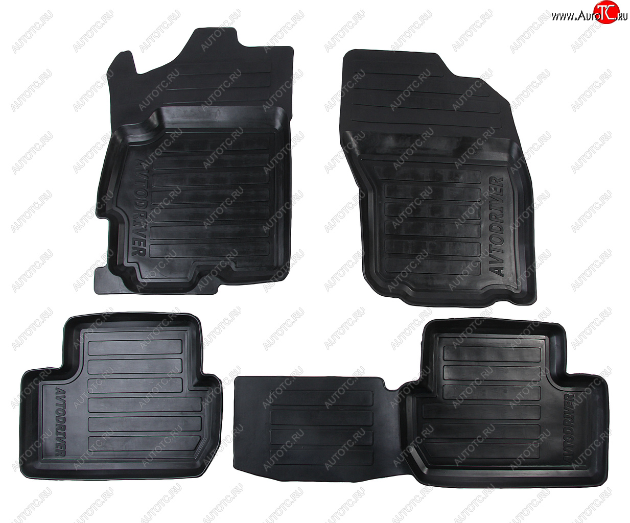 2 299 р. Коврик салона MITSUBISHI ASX (10-) PEUGEOT 4008 (12-) резина черный (4 предм.) AVTODRIVER AVTODRIVER adravg214  с доставкой в г. Майкоп