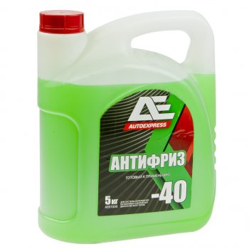 899 р. Антифриз зеленый -40C 5кг G11 GREEN AUTOEXPRESS ТИТАН-СМ ae-01030  с доставкой в г. Майкоп. Увеличить фотографию 1