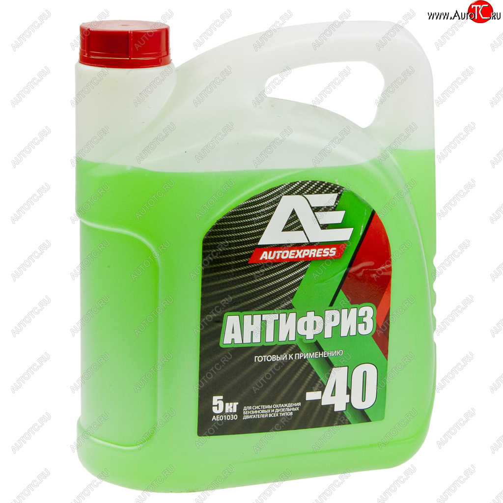 899 р. Антифриз зеленый -40C 5кг G11 GREEN AUTOEXPRESS ТИТАН-СМ ae-01030  с доставкой в г. Майкоп