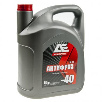 1 699 р. Антифриз красный -40C 10кг G12 RED AUTOEXPRESS ТИТАН-СМ ae-01076  с доставкой в г. Майкоп. Увеличить фотографию 1