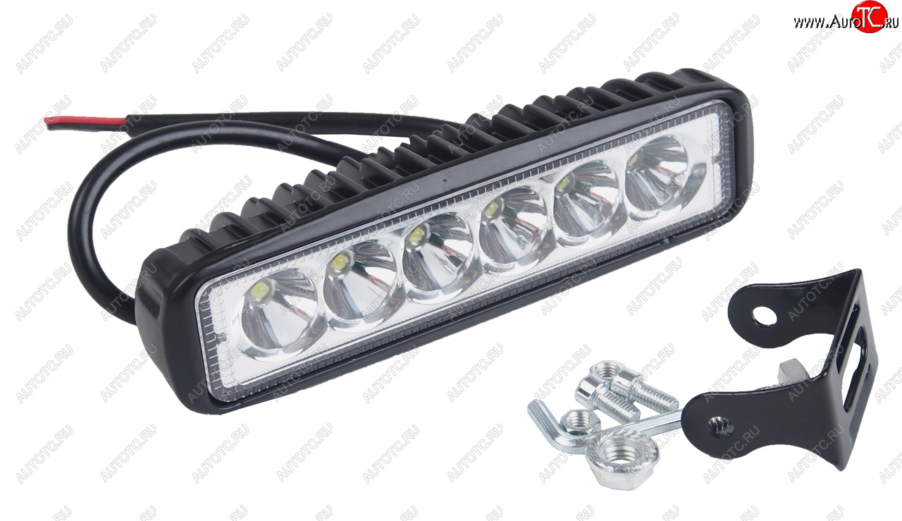 659 р. Фара рабочего света 155х70х40мм E-18W 6LED (направленный свет) AVTOELECTRICA AVTOELECTRICA ae18rt-6led-drl-hc ае  с доставкой в г. Майкоп