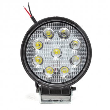 569 р. Фара рабочего света круглая 115х142x42мм 27W 9LED (направленный свет) AVTOELECTRICA AVTOELECTRICA ae27r-9led-42hc ае  с доставкой в г. Майкоп. Увеличить фотографию 6