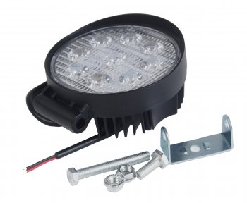 889 р. Фара рабочего света круглая 115х142x55мм 27W 9LED (направленный свет) AVTOELECTRICA AVTOELECTRICA ae27r-9led-55hc ае  с доставкой в г. Майкоп. Увеличить фотографию 1