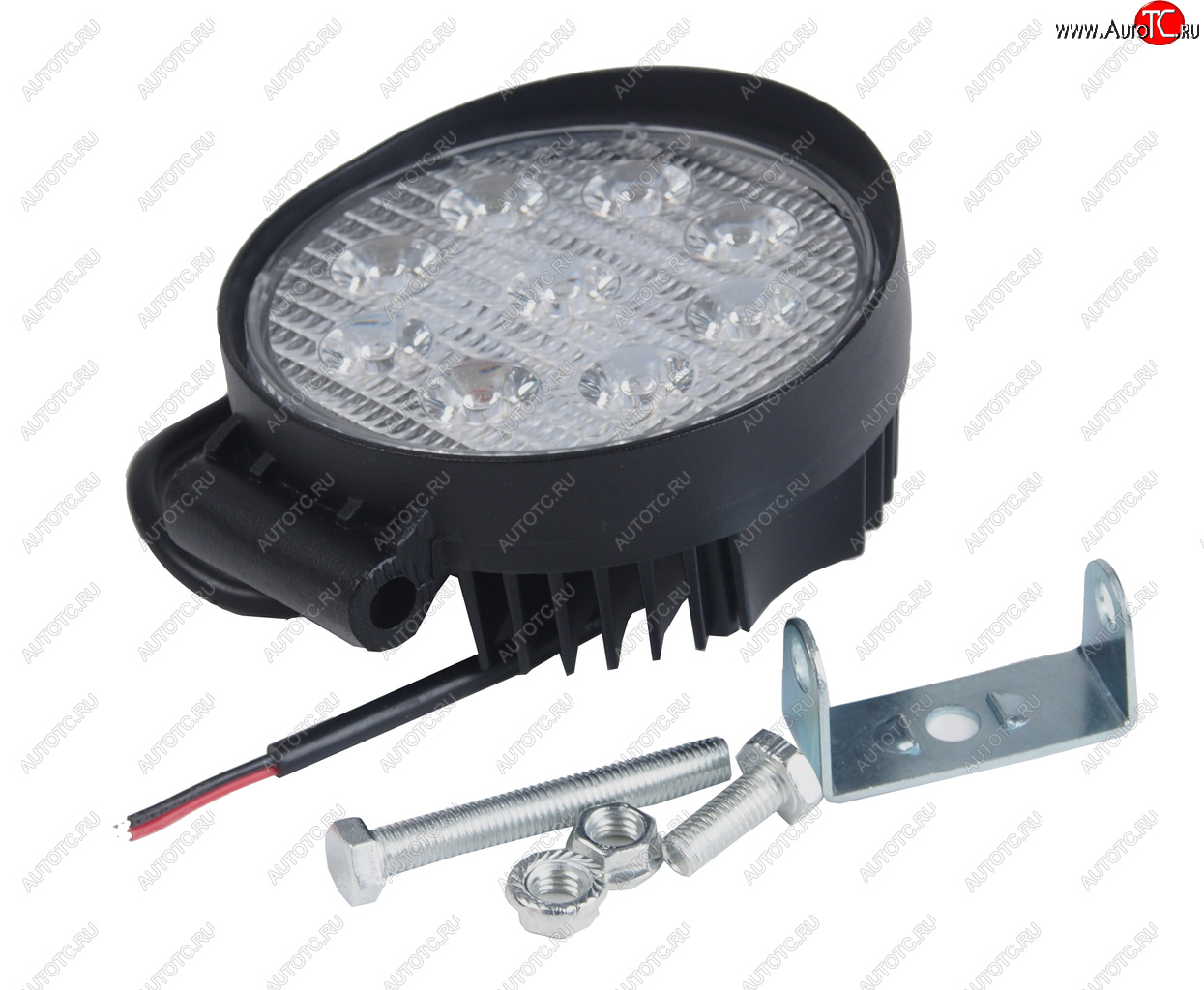 889 р. Фара рабочего света круглая 115х142x55мм 27W 9LED (направленный свет) AVTOELECTRICA AVTOELECTRICA ae27r-9led-55hc ае  с доставкой в г. Майкоп