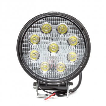 879 р. Фара рабочего света круглая 115х142x55мм 27W 9LED (рассеянный свет) AVTOELECTRICA AVTOELECTRICA ae27r-9led-55pc ае  с доставкой в г. Майкоп. Увеличить фотографию 5