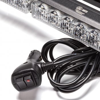 5 249 р. Балка светодиодная 1224V 42Вт магнит стробоскоп 4 стор.(3+3+2 блока Epistar) AVTOELECTRICA AVTOELECTRICA ae42w-3eps-4s-m  с доставкой в г. Майкоп. Увеличить фотографию 4