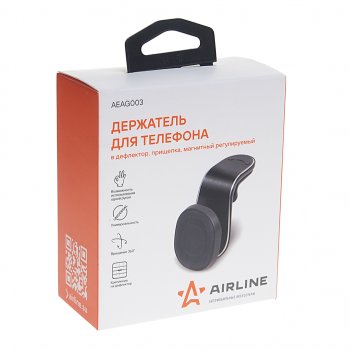 559 р. Держатель телефона на дефлектор магнитный AIRLINE AIRLINE aeag003  с доставкой в г. Майкоп. Увеличить фотографию 3